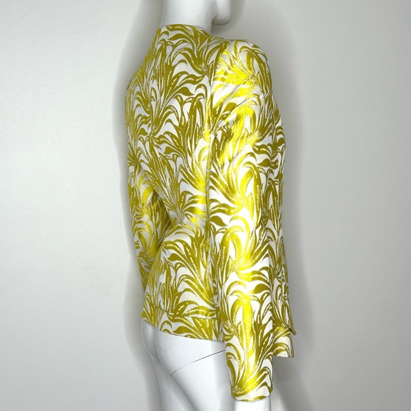 NWT INTERMIX Bayley Metallic Brocade Jacket  Fits a SZ 6 Petitie - Picture 3 of 10